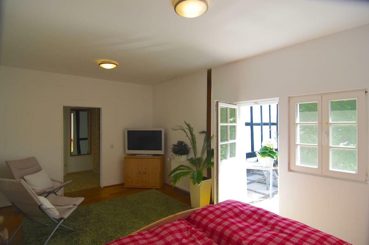 Ferienhaus Im Fachwerkhof 'Haus In Bewegung' Seelscheid ภายนอก รูปภาพ