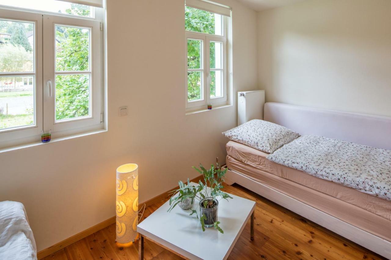 Ferienhaus Im Fachwerkhof 'Haus In Bewegung' Seelscheid ภายนอก รูปภาพ